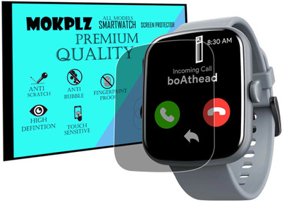 MOKPLZ Screen Guard for BOAT WAVE BEAT CALL SMARTWATCH(Pack of 1)