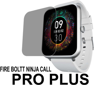 TWUAOP Screen Guard for FIRE BOLTT NINJA CALL PRO PLUS(Pack of 1)