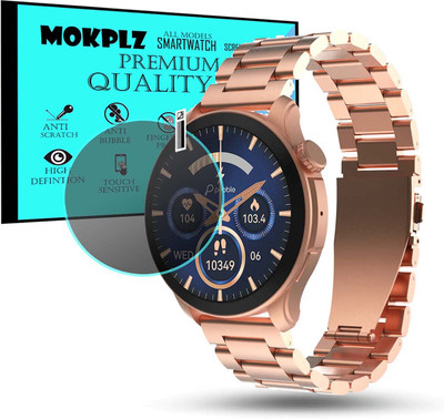 MOKPLZ Screen Guard for PEBBLE COSMOS VAULT SMARTWATCH(Pack of 1)