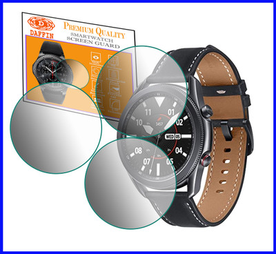 daffin Screen Guard for Samsung Galaxy Watch 3 45mm(Pack of 3)