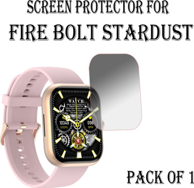 EJZATI Screen Guard for FIRE BOLTT STARDUST SMARTWATCH(Pack of 1)