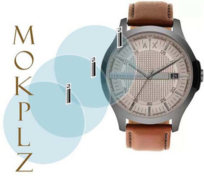 MOKPLZ Screen Guard for AX2414 ANALOG WATCH(Pack of 3)