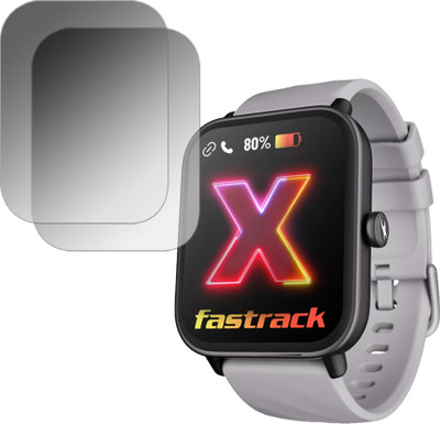 ejzatex Screen Guard for FASTRACK REVOLTT X SMARTWATCH, SCREEN GUARD(Pack of 2)