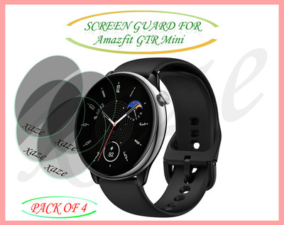 XAZE Screen Guard for Amazfit GTR Mini Smartwatch(Pack of 4)