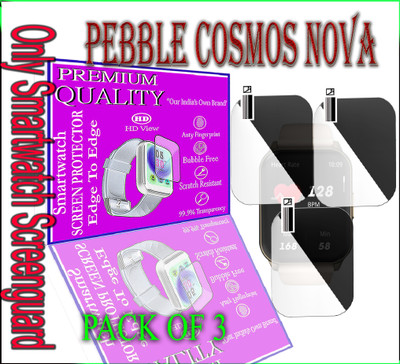 daffin Screen Guard for Pebble Cosmos Nova(Pack of 3)