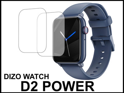 TWUAOP Screen Guard for DIZO WATCH D2 POWER(Pack of 2)