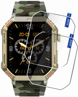 FINCH Screen Guard for FIRE BOLTT COMMANDO SMARTWATCH(Pack of 1)