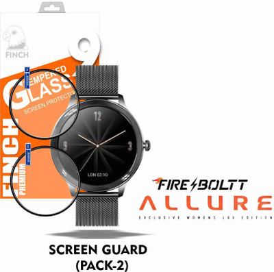 KANCHA Screen Guard for FIRE BOLTT ALLURE SMART WATCH(Pack of 2)