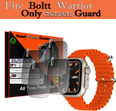 daffin Screen Guard for Fire-Boltt Warrior(Pack of 4)