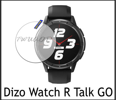 TWUAOP Screen Guard for DIZO WATCH R TALK GO(Pack of 1)