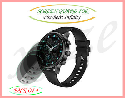 XAZE Screen Guard for Fire Boltt Infinity Smartwatch(Pack of 4)