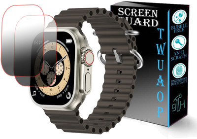 TWUAOP Screen Guard for PEBBLE ENIGMA SMARTWATCH(Pack of 2)