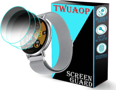 TWUAOP Screen Guard for FIRE BOLTT DESTINY SMARTWATCH(Pack of 3)