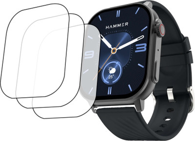 TWUAOP Screen Guard for HAMMER ARCTIC SMARTWATCH(Pack of 3)