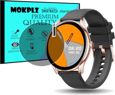 MOKPLZ Screen Guard for PEBBLE COSMOS BOLD SMARTWATCH(Pack of 1)