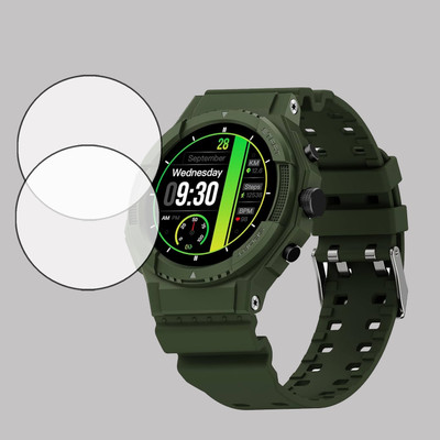 EJZATEX Screen Guard for FIRE BOLTT QUEST SMARTWATCH, SCREEN GUARD(Pack of 2)