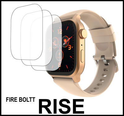 TWUAOP Screen Guard for FIRE BOLTT RISE(Pack of 3)