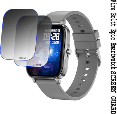 EJZATI Screen Guard for Fire Boltt Epic Smartwatch(Pack of 2)