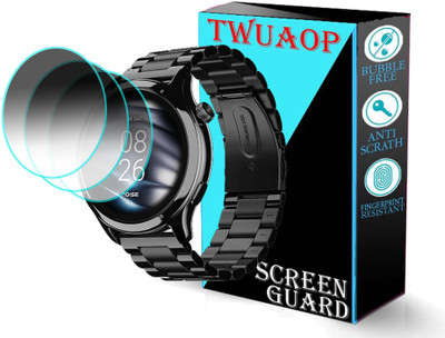 TWUAOP Screen Guard for NOISEFIT METTLE SMARTWATCH(Pack of 3)