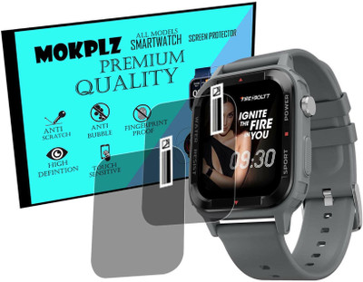 MOKPLZ Screen Guard for FIRE BOLTT TANK SMARTWATCH(Pack of 2)