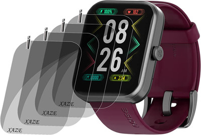 XAZE Screen Guard for Noise ColorFit Pulse 2 Max Smartwatch(Pack of 4)