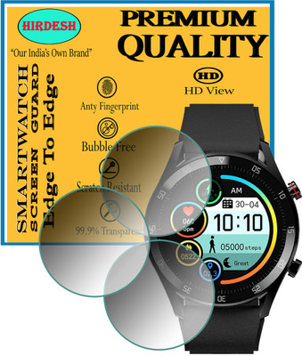 hirdesh Screen Guard for Gionee STYLFIT GSW8(Pack of 3)