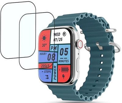 Aaruteck Screen Guard for Pebble Frost Pro Smart Watch Screen Gaurd(Pack of 2)