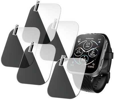 HIDEOUS Screen Guard for Motorola Moto Watch 200(Pack of 5)