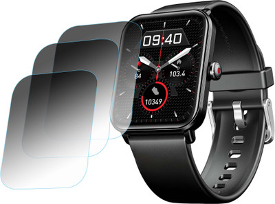 siglaciz Screen Guard for BOAT WAVE CALL 2 SMARTWATCH(Pack of 3)