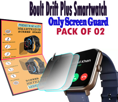 daffin Screen Guard for Boult Drift+(Pack of 2)