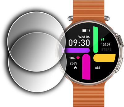 EJZATI Screen Guard for FIRE BOLTT ASTEROID SMARTWATCH, SCREEN GUARD(Pack of 2)