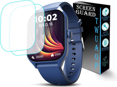 TWUAOP Screen Guard for BEATXP MARV ULTRA SMARTWATCH(Pack of 2)