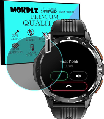 MOKPLZ Screen Guard for NOISEFIT VOYAGE SMARTWATCH(Pack of 1)