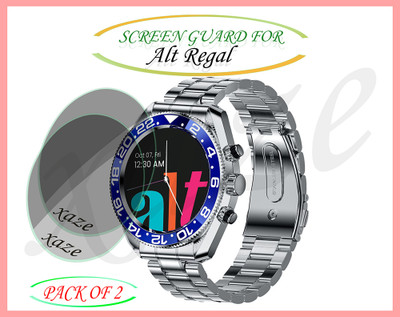 XAZE Screen Guard for Alt Regal Smartwatch(Pack of 2)