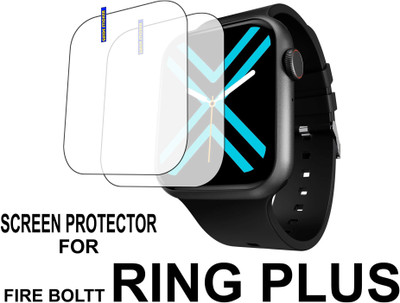 TWUAOP Screen Guard for FIRE BOLTT RING PLUS(Pack of 2)