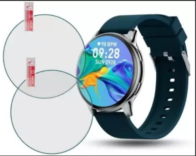LIGHTWINGS Screen Guard for PEBBLE COSMOS LUXE SMART WATCH (PACK OF 2)(Pack of 2)