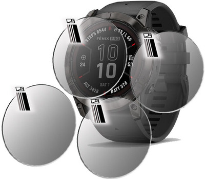 daffin Screen Guard for Garmin Fenix 7 Pro(Pack of 4)