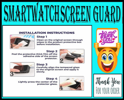 daffin Impossible Screen Guard for Pebble Cosmos Engage(Pack of 1)