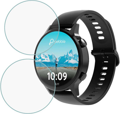MOKPLZ Screen Guard for PEBBLE VAST SMARTWATCH(Pack of 2)