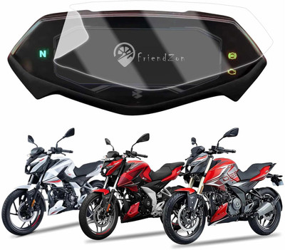 FriendZon Soft Flexible TPU Screen Guard Protector for Bajaj Pulsar N150| N160| N250 2024 Bike Crash Guard(Bajaj)