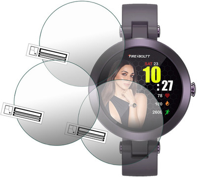 DOUMOF Screen Guard for Fire Boltt Virgo SMARTWATCH SCREEN GUARD(Pack of 3)