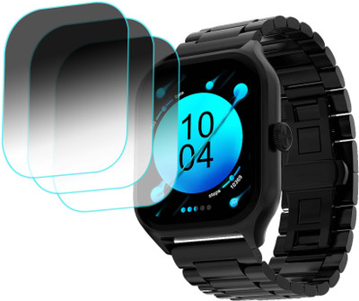 TWUAOP Screen Guard for FIRE BOLTT SOLARIS SMARTWATCH(Pack of 3)