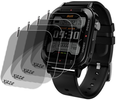 XAZE Screen Guard for Fire Boltt Tank Smartwatch(Pack of 4)