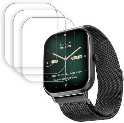 ARBAN Screen Guard for Fire-Boltt Ninja Call Pro Max 2.01 inch Smartwatch Screen Protector | Anti-Scratch | Edge to Edge Full Coverage | 9H Hardness | Screen Guard(Pack of 3)