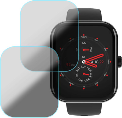 MOKPLZ Screen Guard for BOAT ULTIMA CONNECT MAX SMARTWATCH(Pack of 2)