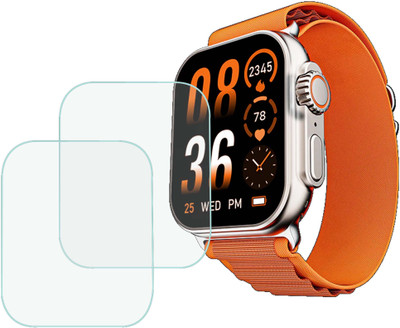 MOKPLZ Screen Guard for BOAT WAVE GLORY PRO SMARTWATCH(Pack of 2)
