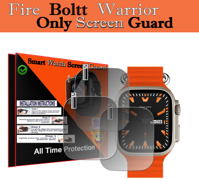 daffin Screen Guard for Fire-Boltt Warrior(Pack of 3)