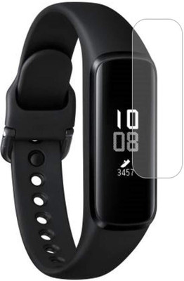 CUBES Screen Guard for SAMSUNG Galaxy Fit e Smart Band, 0.74 inch PMOLED Display | Crack Proof | Touch Sensitive | Unbreakable | Ultra Thin High Grade 9H TPU Film(Pack of 2)