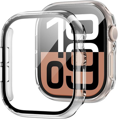 LNKART Screen Guard for Case with Tempered Glass Screen Protector for Apple Watch Series 10 46mm, Slim Guard Bumper Full Coverage Hard PC Protective Cover HD Ultra-Thin Cover for iWatch 10 46mm Accessorie(Pack of 1) LNKART Screen Guard for Case with Tempered Glass Screen Protector for Apple Watch Series 10 46mm, Slim Guard Bumper Full Coverage Hard PC Protective Cover HD Ultra-Thin Cover for iWatch 10 46mm Accessorie(Pack of 1)
