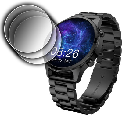 ejzatex Screen Guard for NOISEFIT HALO PLUS SMARTWATCH, SCREEN GUARD(Pack of 3)